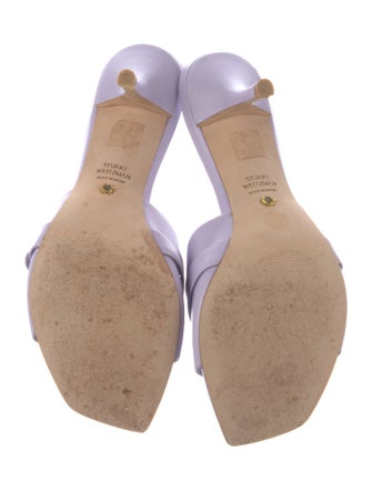 Stuart Weitzman Leather Slides