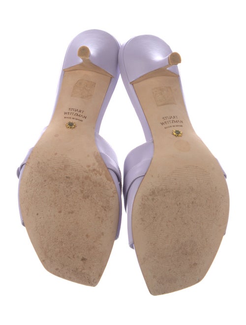 Stuart Weitzman Leather Slides