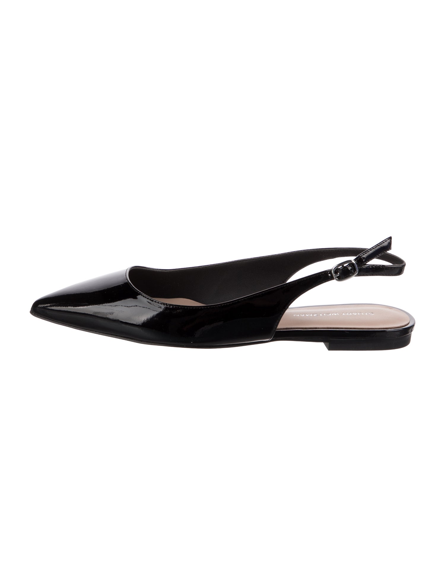 Stuart Weitzman Patent Leather Slingback Flats w/ Tags