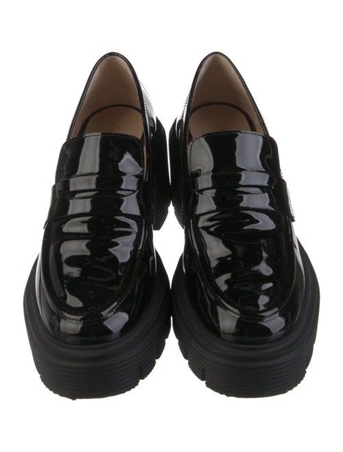 Stuart Weitzman Patent Leather Loafers