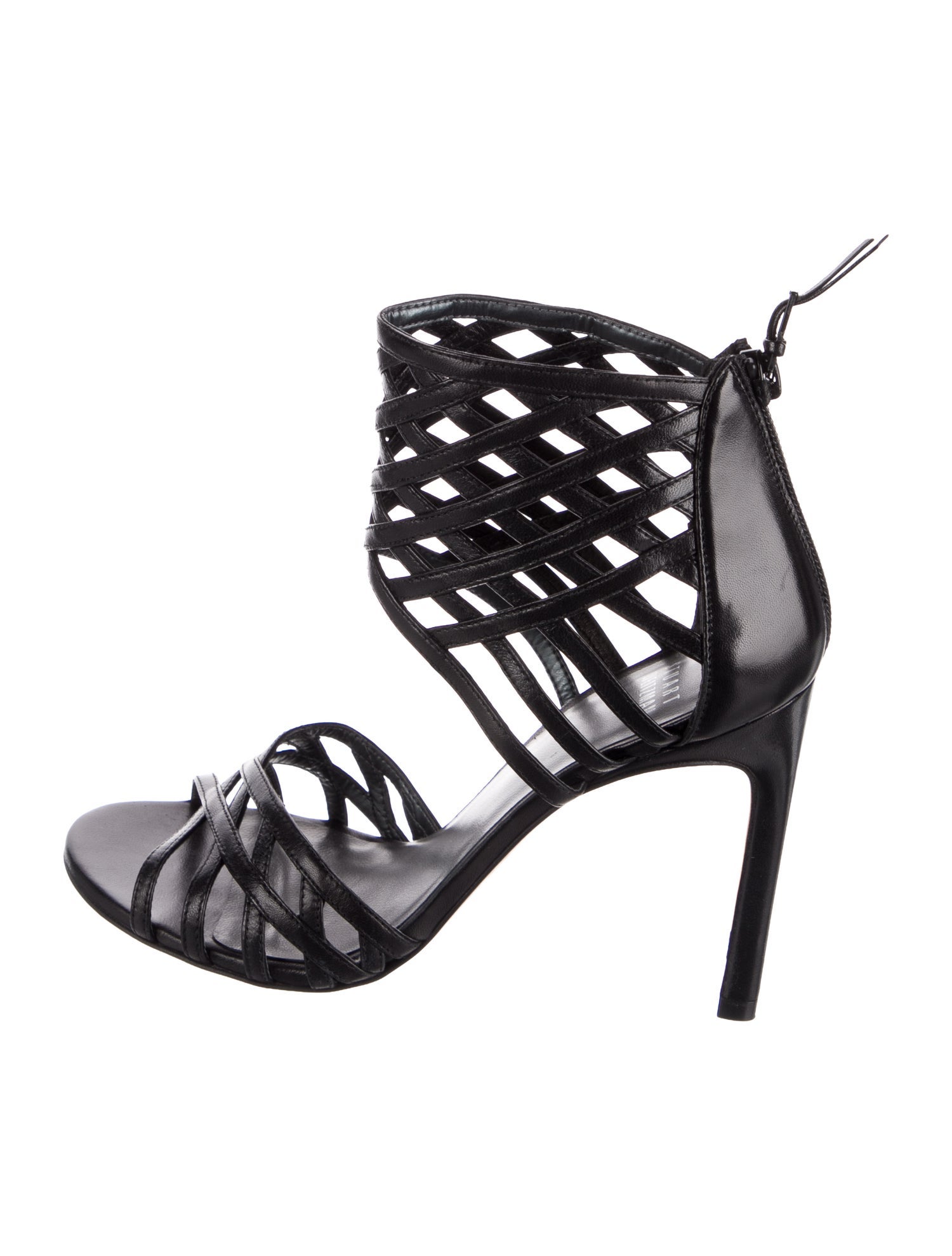 Stuart Weitzman Leather Gladiator Sandals