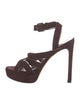 Stuart Weitzman Suede Sandals