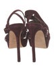 Stuart Weitzman Suede Sandals
