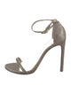 Stuart Weitzman Glitter Glitter Accents Sandals