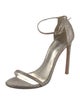 Stuart Weitzman Glitter Glitter Accents Sandals