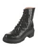 Stuart Weitzman Leather Combat Boots