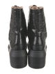 Stuart Weitzman Leather Combat Boots