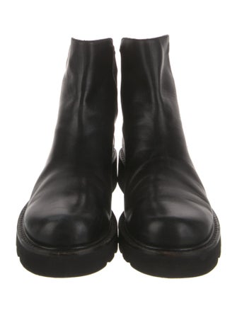 Stuart Weitzman Leather Chelsea Boots