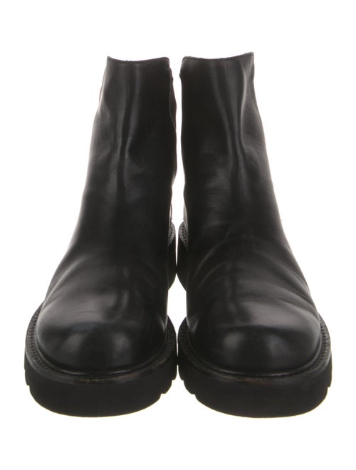 Stuart Weitzman Leather Chelsea Boots
