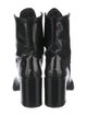 Stuart Weitzman Patent Leather Combat Boots