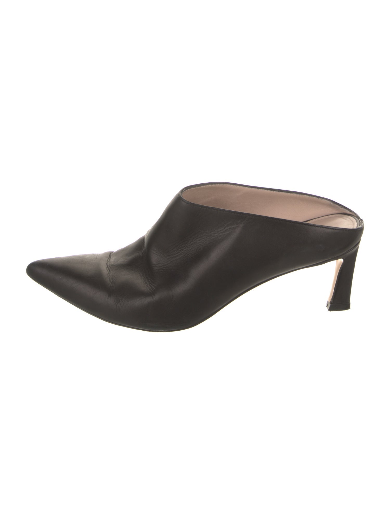Stuart Weitzman Leather Mules