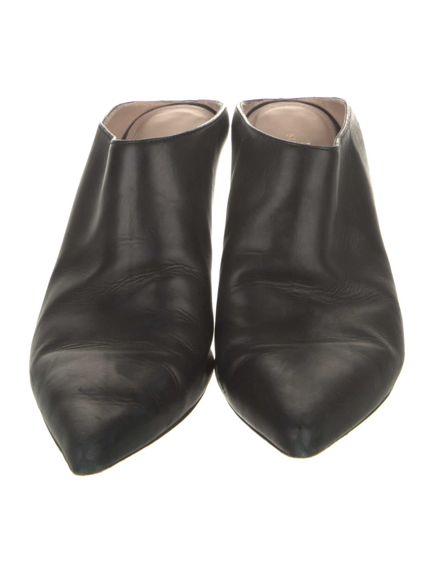 Stuart Weitzman Leather Mules