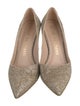 Stuart Weitzman Glitter Glitter Accents Pumps