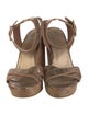 Stuart Weitzman Leather Sandals