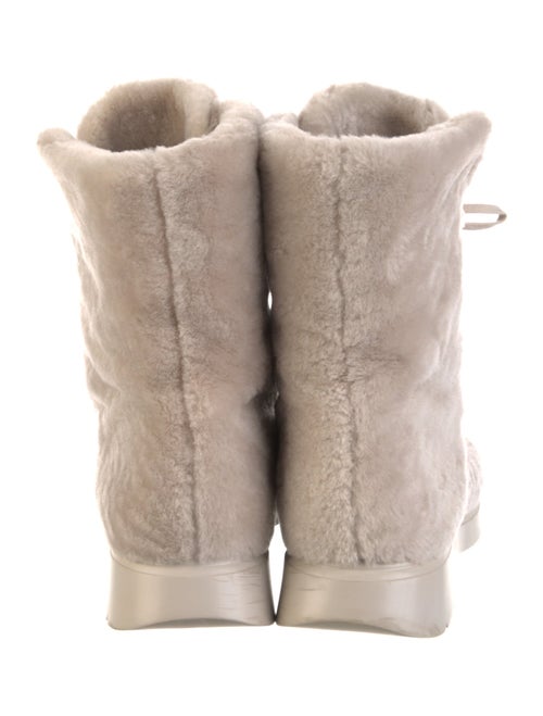 Stuart Weitzman Shearling Combat Boots