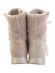 Stuart Weitzman Shearling Combat Boots