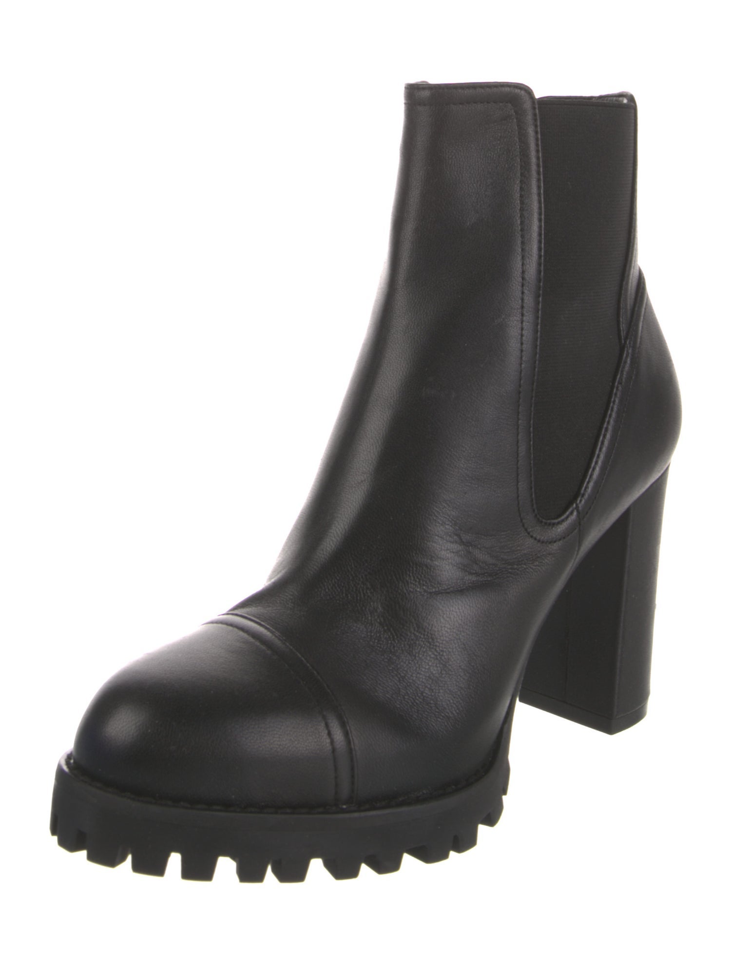 Stuart Weitzman Leather Chelsea Boots