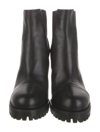 Stuart Weitzman Leather Chelsea Boots