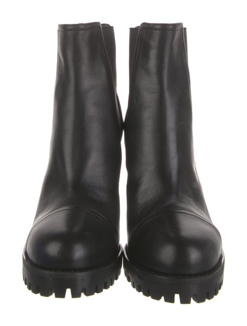 Stuart Weitzman Leather Chelsea Boots