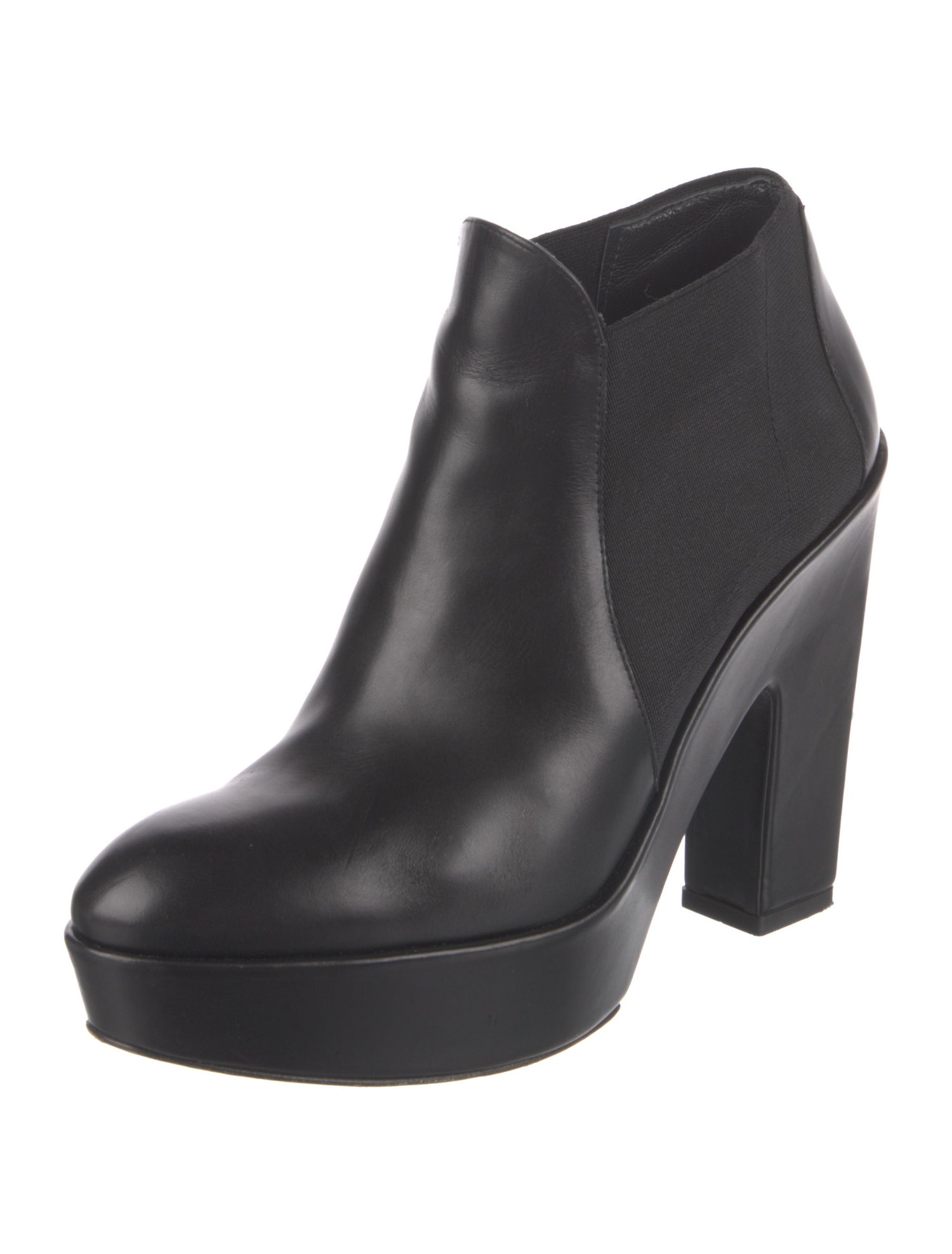 Stuart Weitzman Leather Chelsea Boots