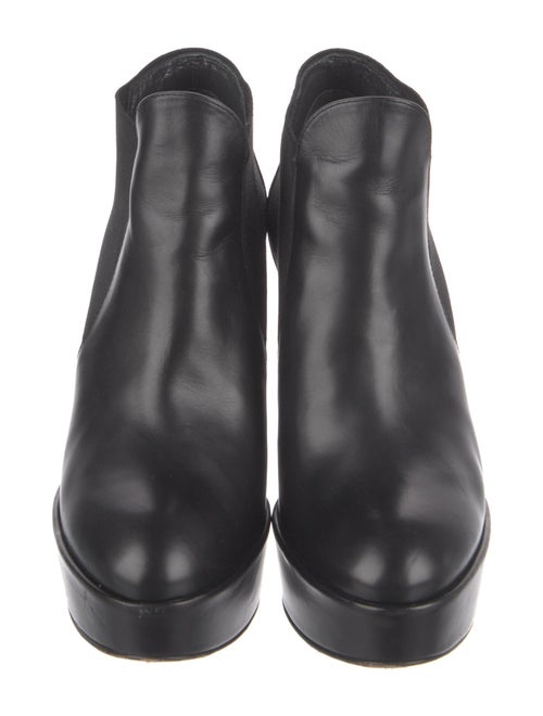 Stuart Weitzman Leather Chelsea Boots