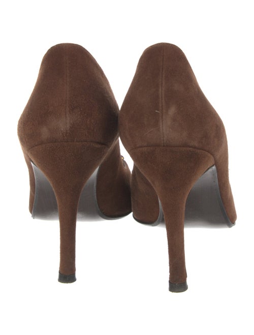 Stuart Weitzman Suede D'Orsay Pumps