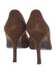 Stuart Weitzman Suede D'Orsay Pumps