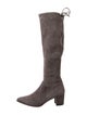 Stuart Weitzman Suede Riding Boots