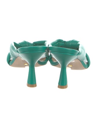 Stuart Weitzman Leather Slides