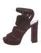 Stuart Weitzman Suede Sandals