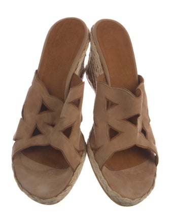 Stuart Weitzman Suede Espadrilles