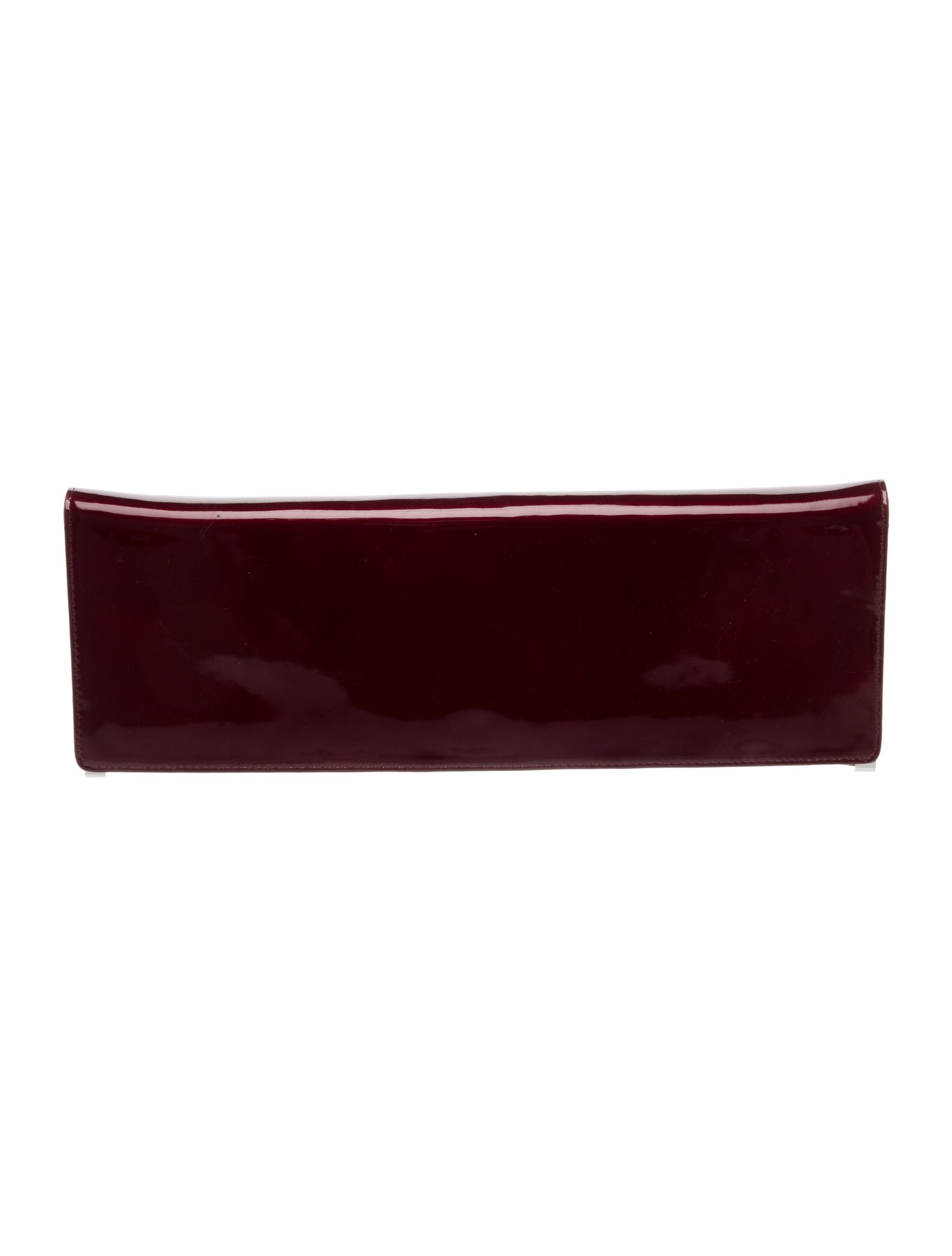 Stuart Weitzman Patent Leather Clutch Vintage