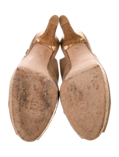 Stuart Weitzman Satin Slingback Pumps