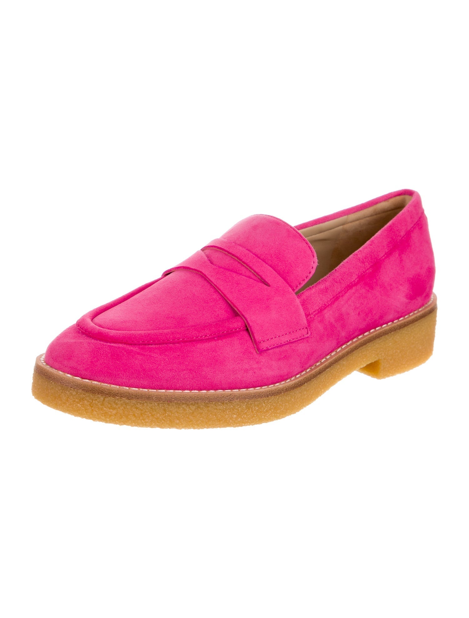 Stuart Weitzman Suede Loafers