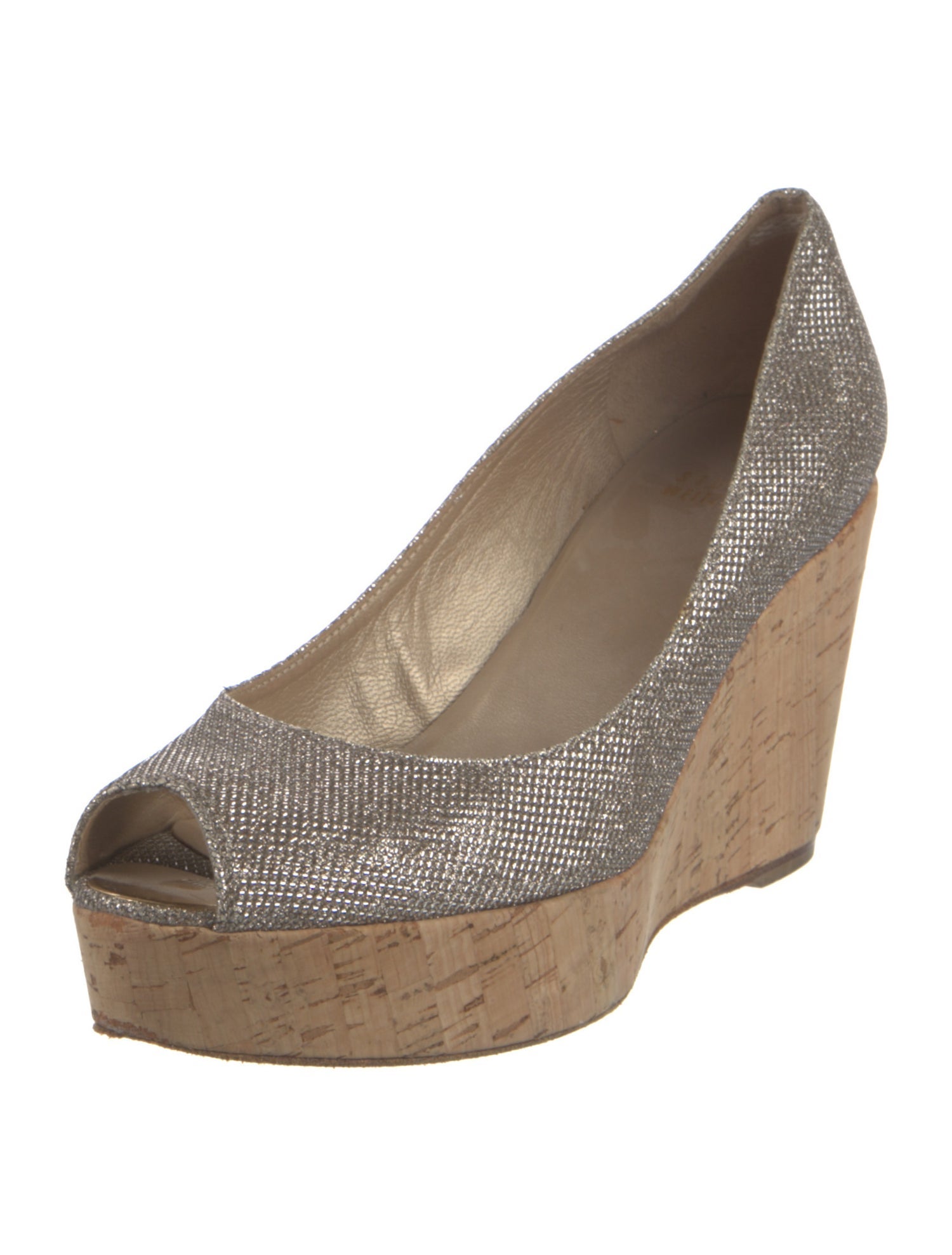 Stuart Weitzman Glitter Pumps
