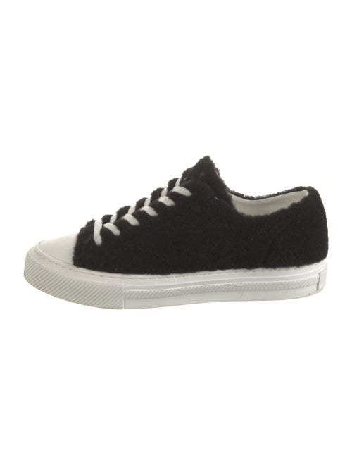 Stuart Weitzman Fur Sneakers