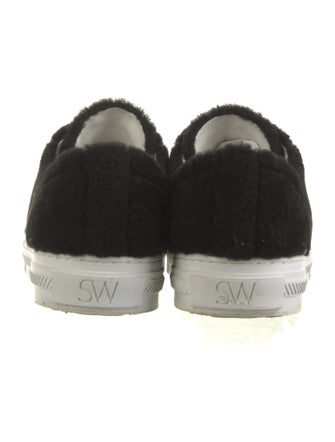 Stuart Weitzman Fur Sneakers