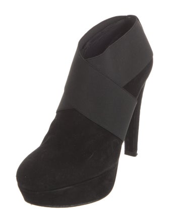 Stuart Weitzman Suede D'Orsay Pumps