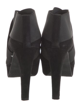 Stuart Weitzman Suede D'Orsay Pumps