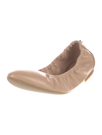 Stuart Weitzman Leather Ballet Flats