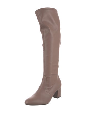 Stuart Weitzman Leather Riding Boots