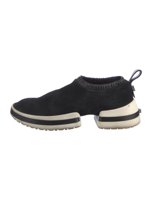 Stuart Weitzman Suede Sock Sneakers