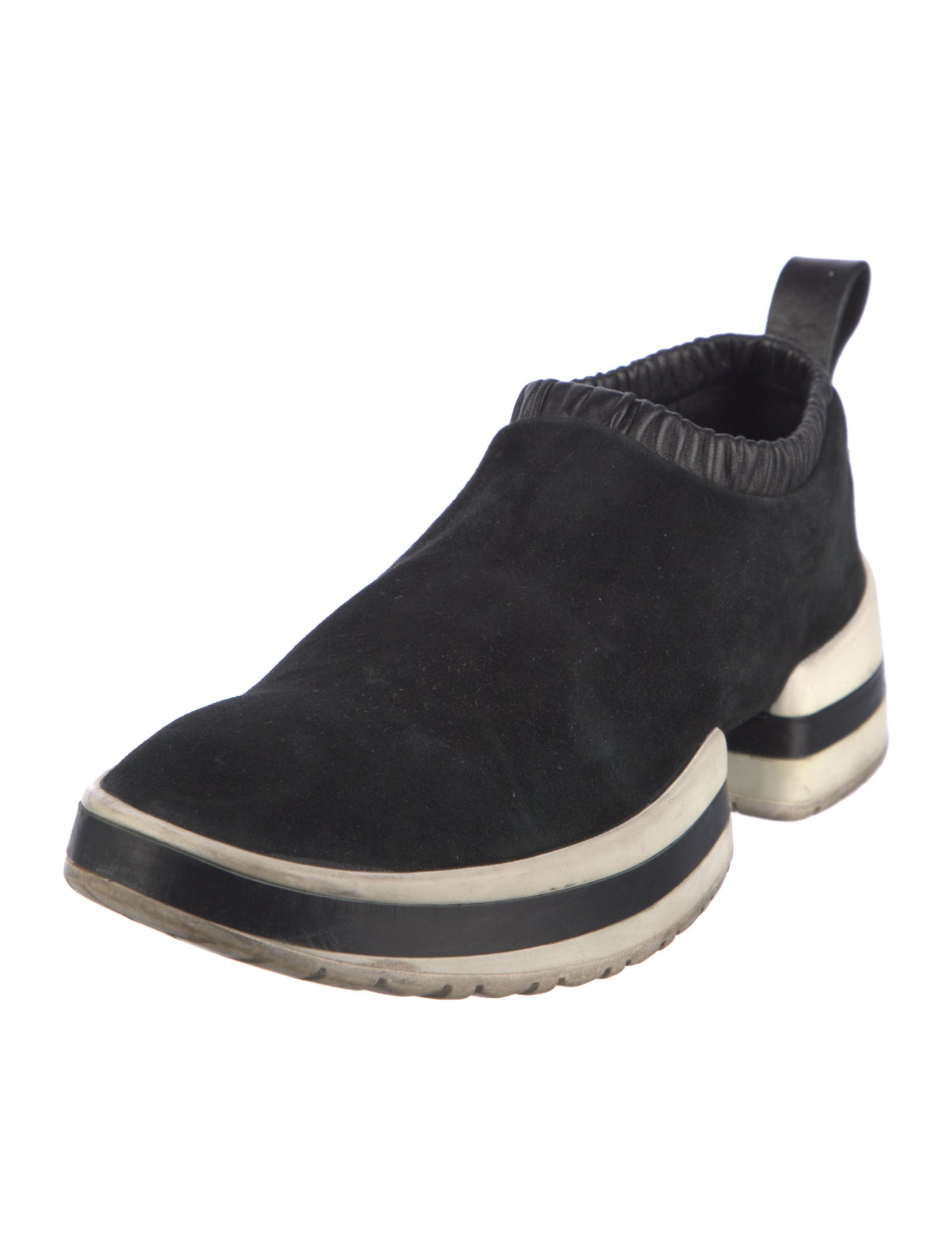 Stuart Weitzman Suede Sock Sneakers
