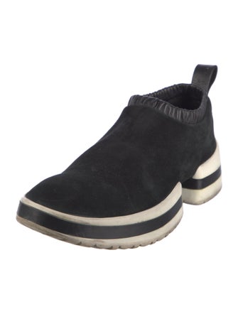 Stuart Weitzman Suede Sock Sneakers