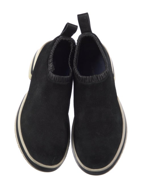Stuart Weitzman Suede Sock Sneakers