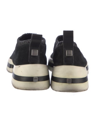 Stuart Weitzman Suede Sock Sneakers