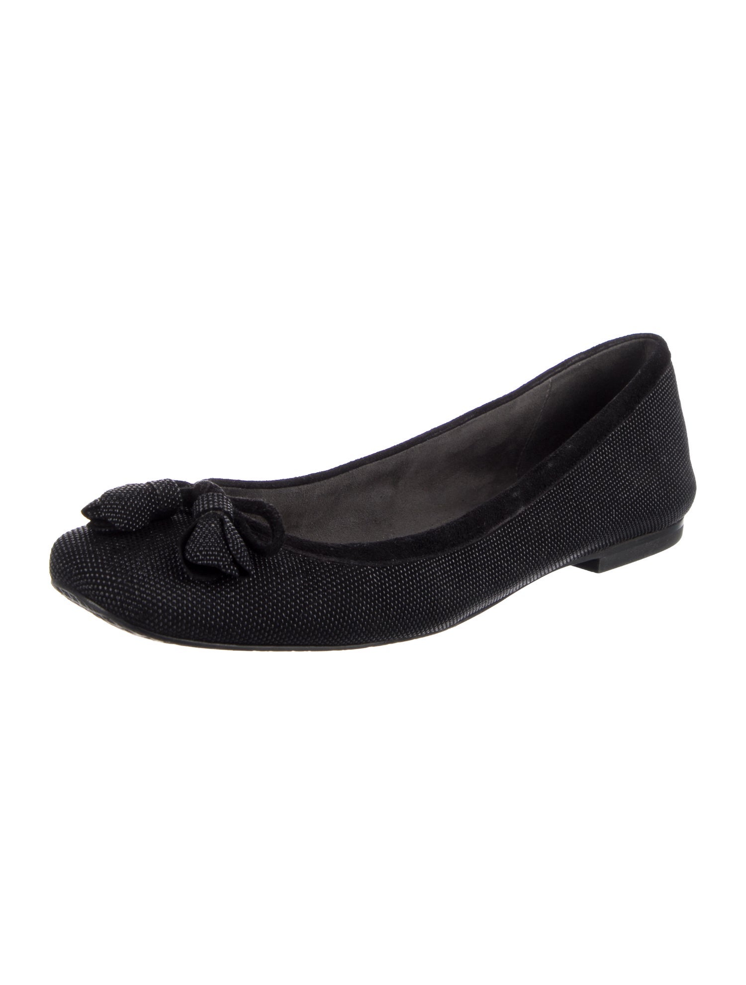 Stuart Weitzman Bow Accents Flats