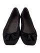 Stuart Weitzman Bow Accents Flats