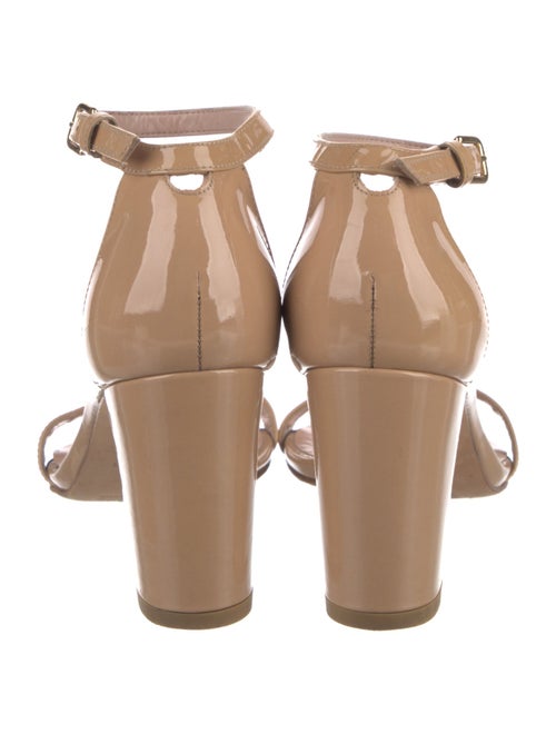 Stuart Weitzman Patent Leather Sandals