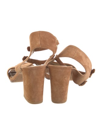 Stuart Weitzman Suede Sandals